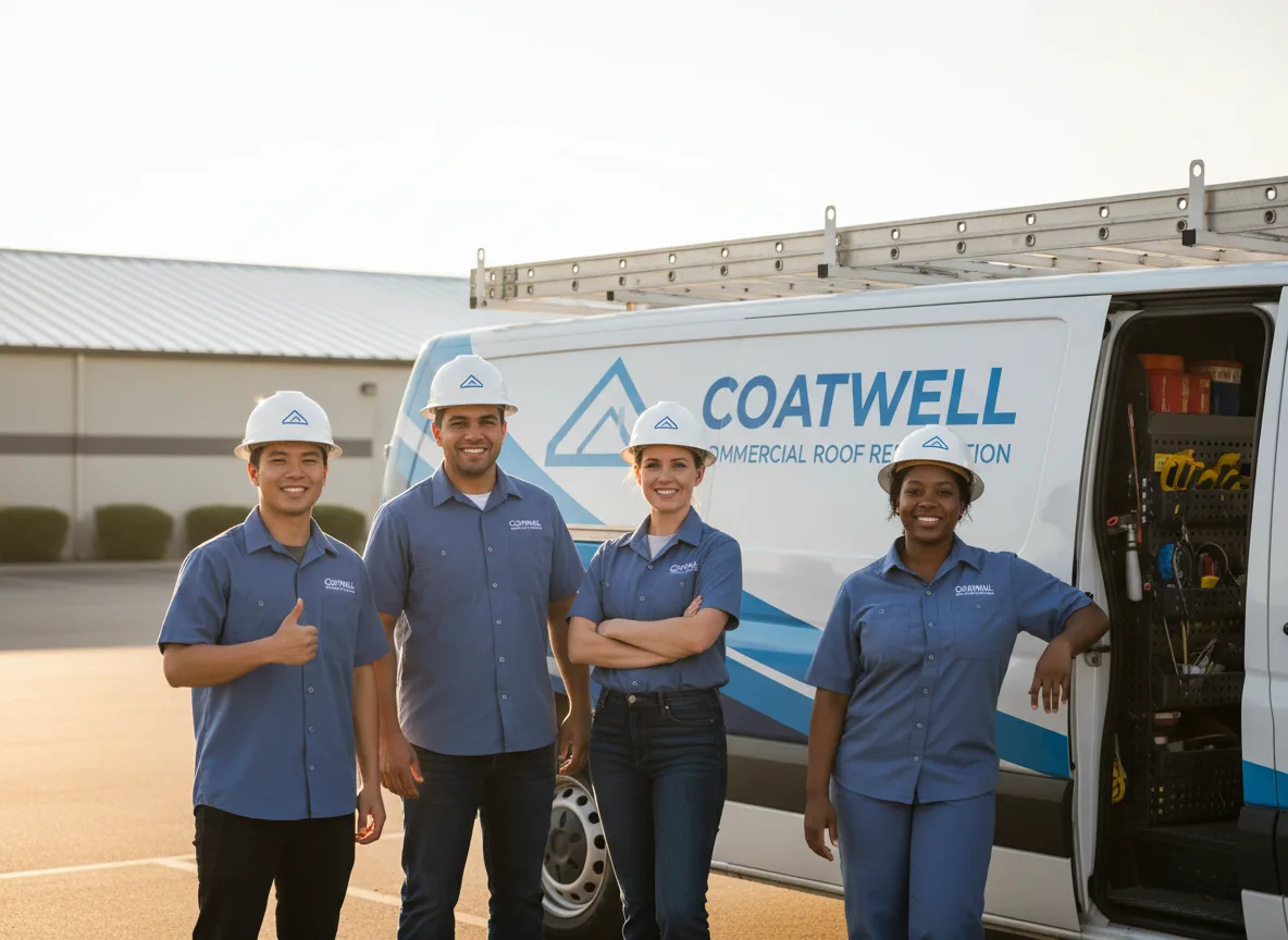 Commercial roof coating company in Marshall, IL